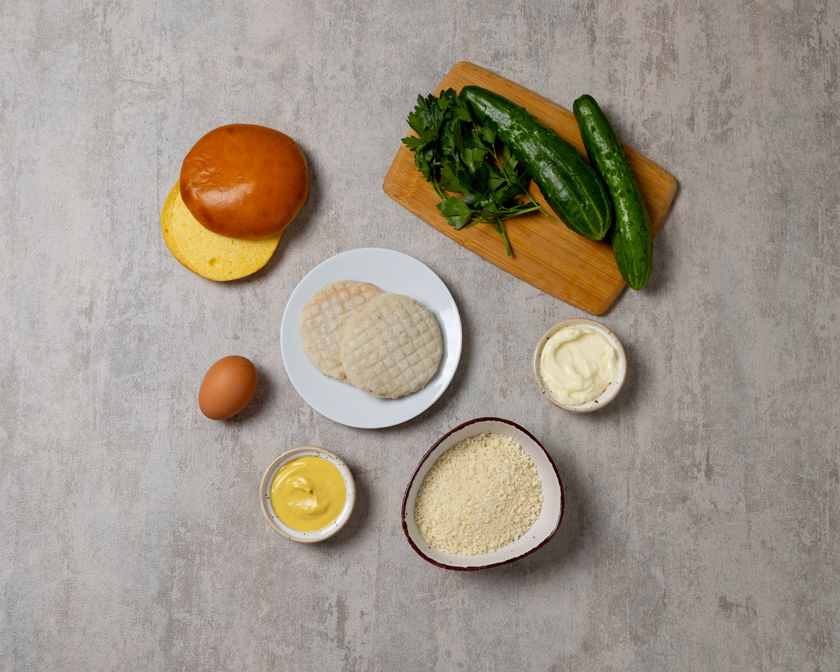 Нежный фишбургер из трески: простой рецепт для яркого ужина