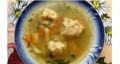 Картофельный суп с рыбными фрикадельками
