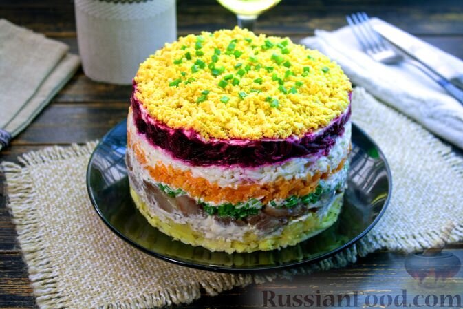 Праздничные вариации любимого салата: шуба в новом свете