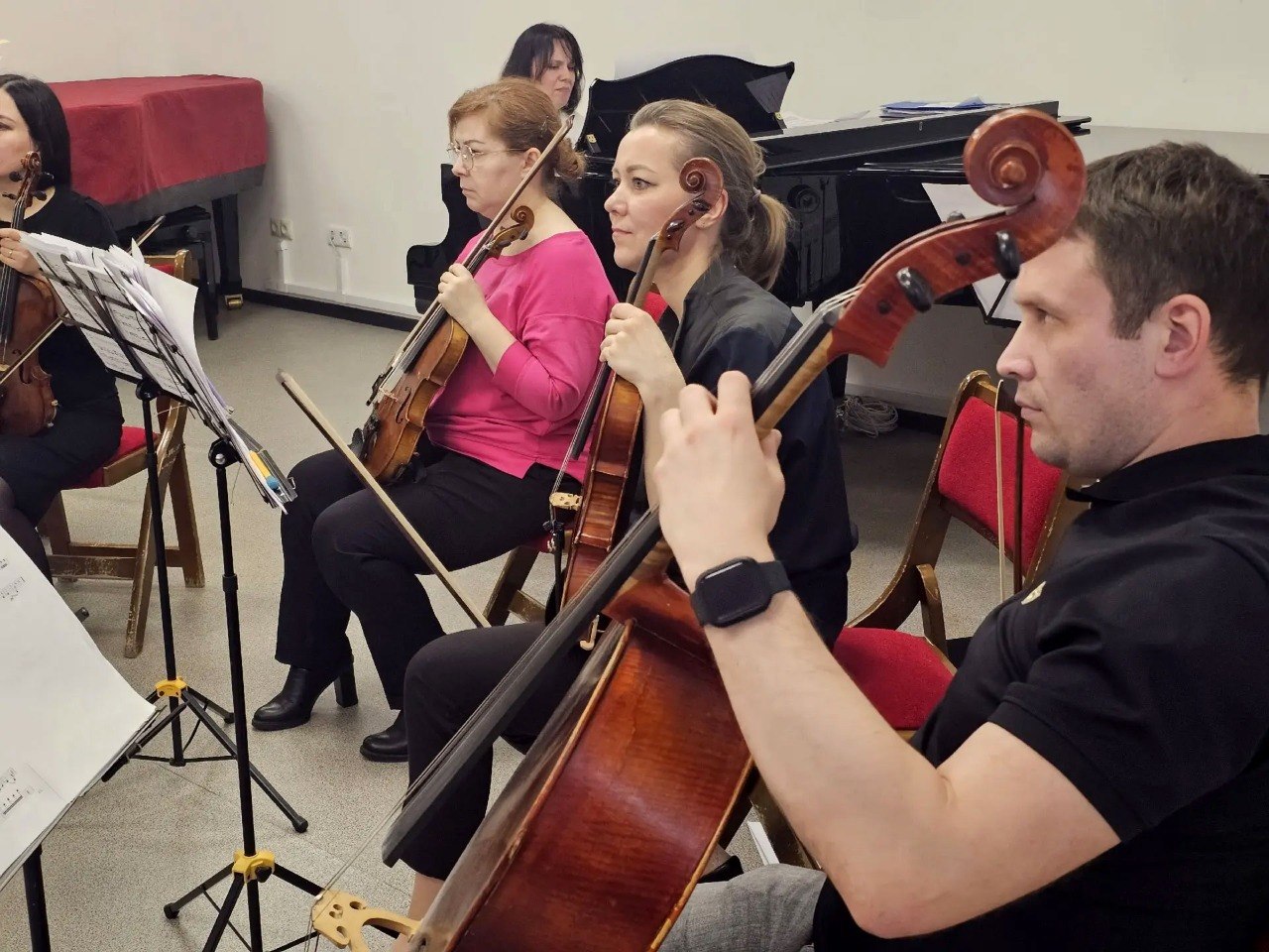 Легенда русской оперы дала уроки вокала студентам из Сургута Легенда русской оперы дала уроки вокала студентам из Сургута