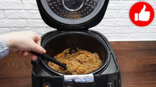 Гречка с грибами и овощами: полезный обед в мультиварке