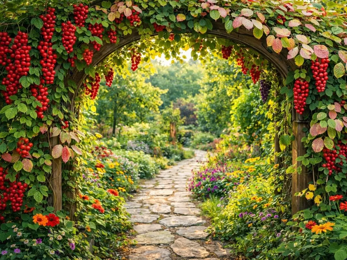 Спрятанные сокровища сада: съедобные лианы для вертикального озеленения