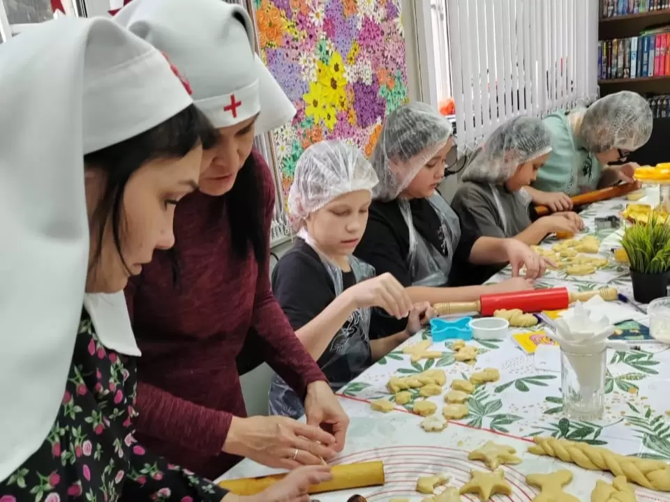 В Егорьевке организовали радостный мастер-класс по выпечке печенья