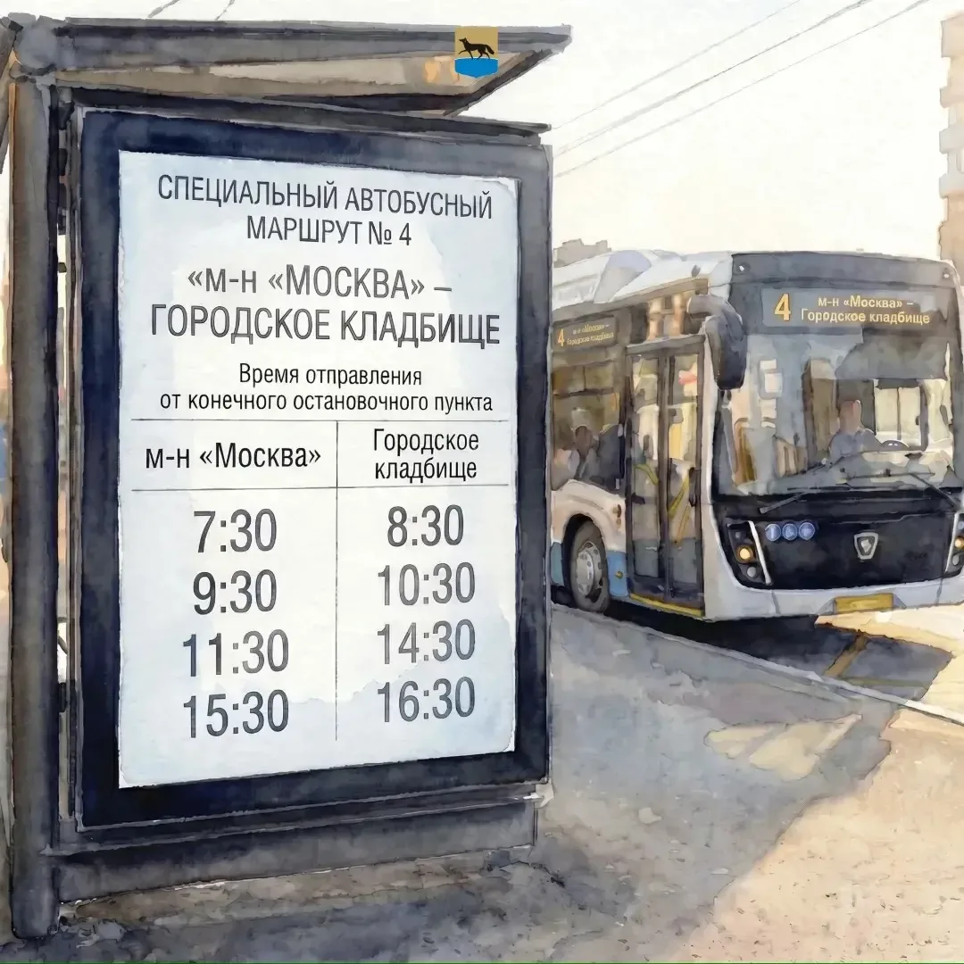 В Сургуте запустят специальные автобусные маршруты до городского кладбища В Сургуте запустят специальные автобусные маршруты до городского кладбища