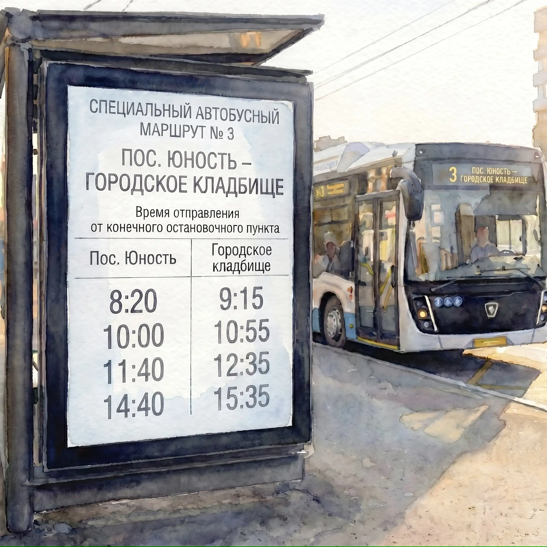 В Сургуте запустят специальные автобусные маршруты до городского кладбища В Сургуте запустят специальные автобусные маршруты до городского кладбища