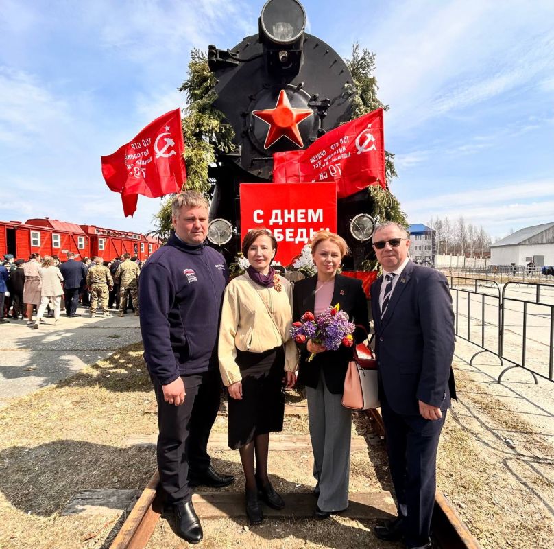 Сегодня, 18 мая в Сургут прибыл «Эшелон Победы» Сегодня, 18 мая в Сургут прибыл «Эшелон Победы»