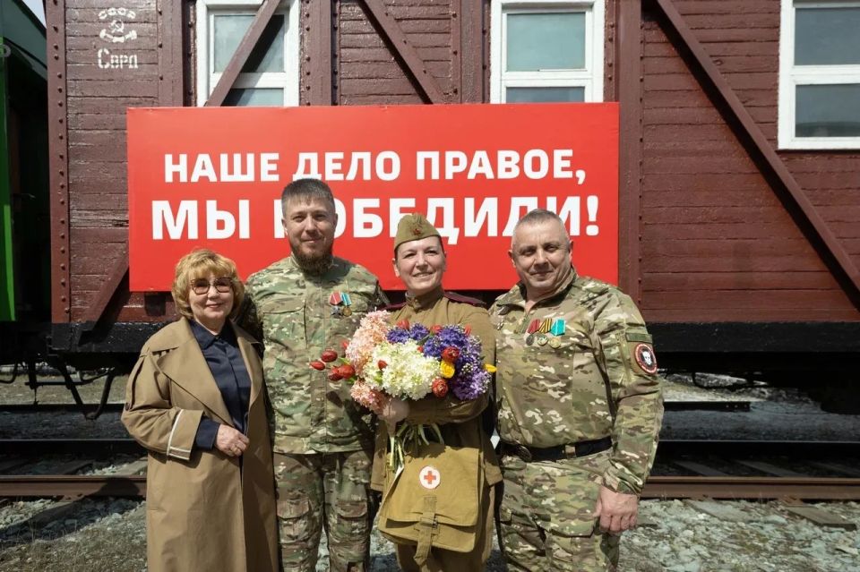 В Сургут прибыл ретропоезд «Эшелон Победы» В Сургут прибыл ретропоезд «Эшелон Победы»
