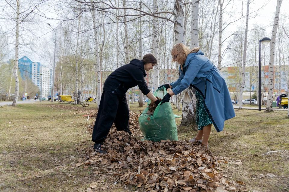 С заботой о городе: в Сургуте начались городские субботники С заботой о городе: в Сургуте начались городские субботники
