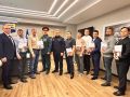 Сегодня я вместе со своим другом гвардии-сержантом, командиром медицинского взвода, ветераном СВО Алексеем Двуличанским вручил восемь медалей «За содействие СВО», которые нам передали бойцы войсковой части 34491 (г. Макеевка)