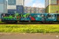 В метро Санкт-Петербурга запустили вагон с символами Югры