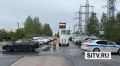 В Сургуте водитель сбил девушку на электросамокате