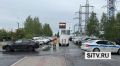 В Сургуте водитель сбил девушку на электросамокате