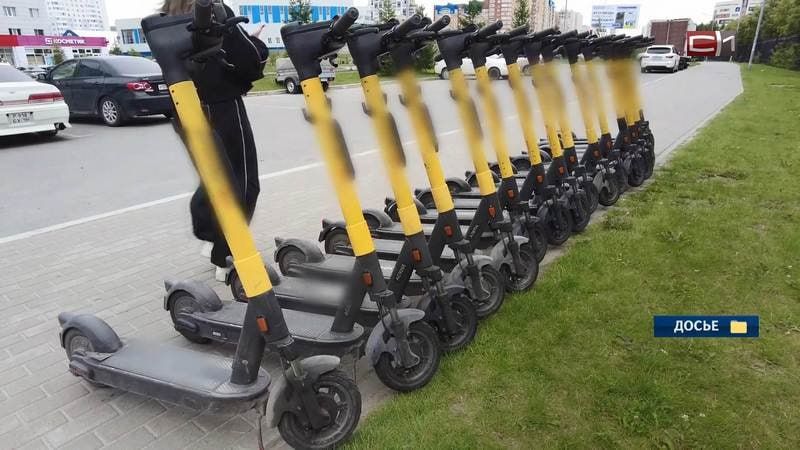Больше 800 тысяч поездок совершили сургутяне на электросамокатах в этом сезоне